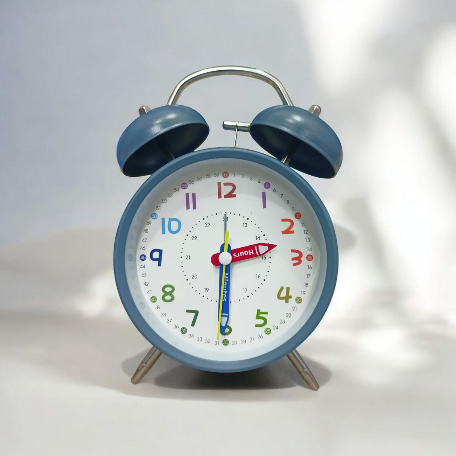 Bell Alarm Violet and White Clock (TC-240) - Image 2